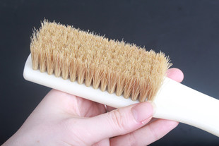 包邮 超大软毛 正宗纯猪鬃毛刷文玩核桃金刚菩提清理上油刷子