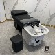 理发店美发洗头床发廊专用带熏蒸水循环陶瓷美发店泰式 按摩冲水床