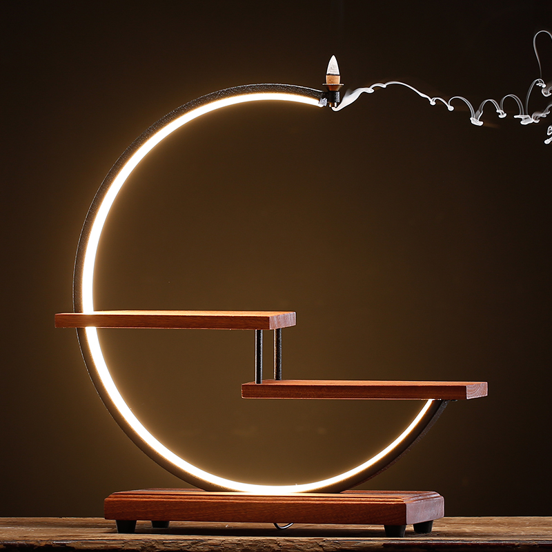 创意博古架实木摆件小型