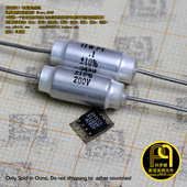 0.1u美国古董锡箔轴向薄膜电容 0.1uF ITW 耦合退耦毒声 200V
