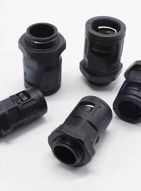 AD10-54.5塑料软波纹管PG7 9 11 13.5 16 21 29 36 48型直插接头.