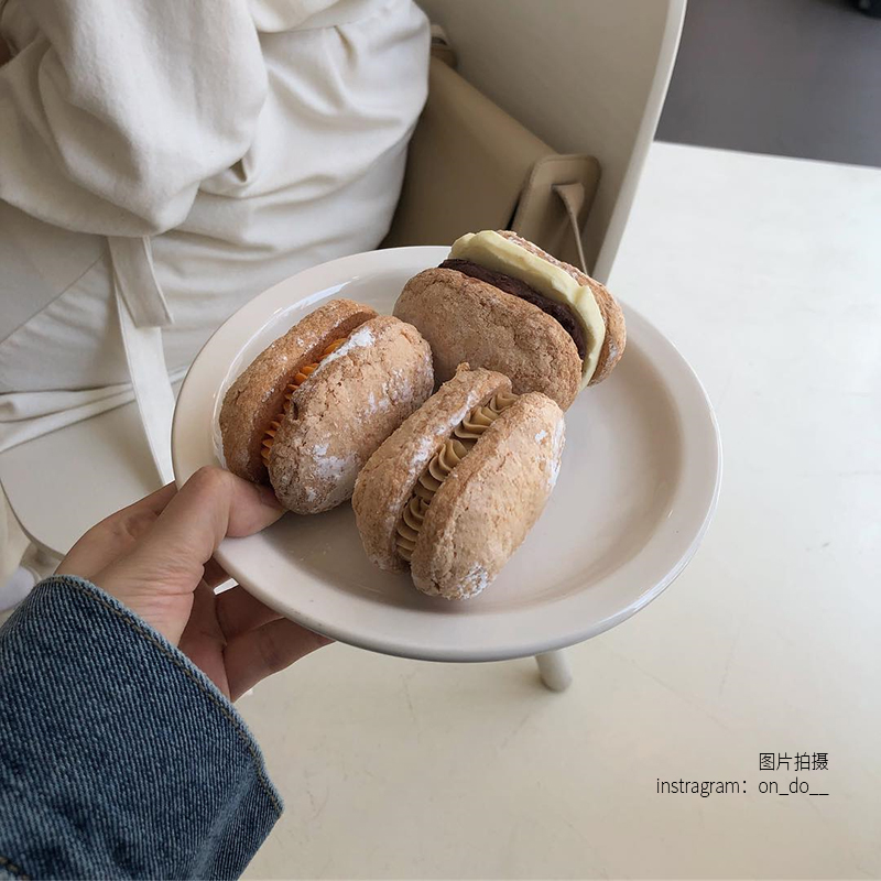 岩井成器韩国同款白色陶