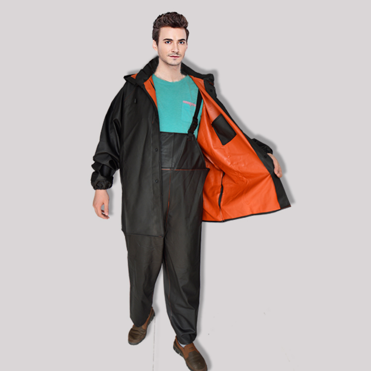 荣成耐酸碱工作服背带式