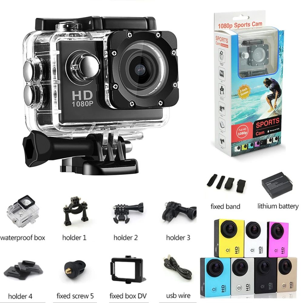 2023 action camera Sport camara deportiv Diving Waterproof 1