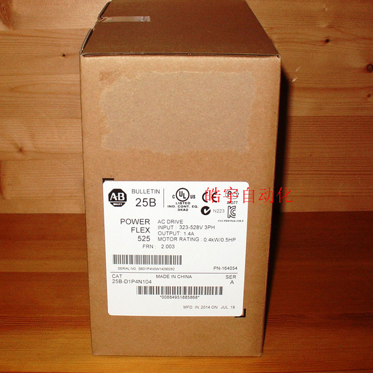 议价25B-D1P4N104 Rockwell  Powerflex 变频器 25BD1P4N104