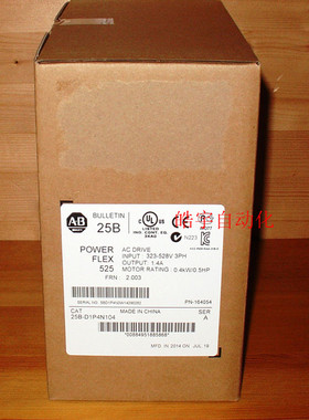 议价25B-D1P4N104 Rockwell  Powerflex 变频器 25BD1P4N104