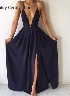 Bare High Split Long Summer Dress Dresses