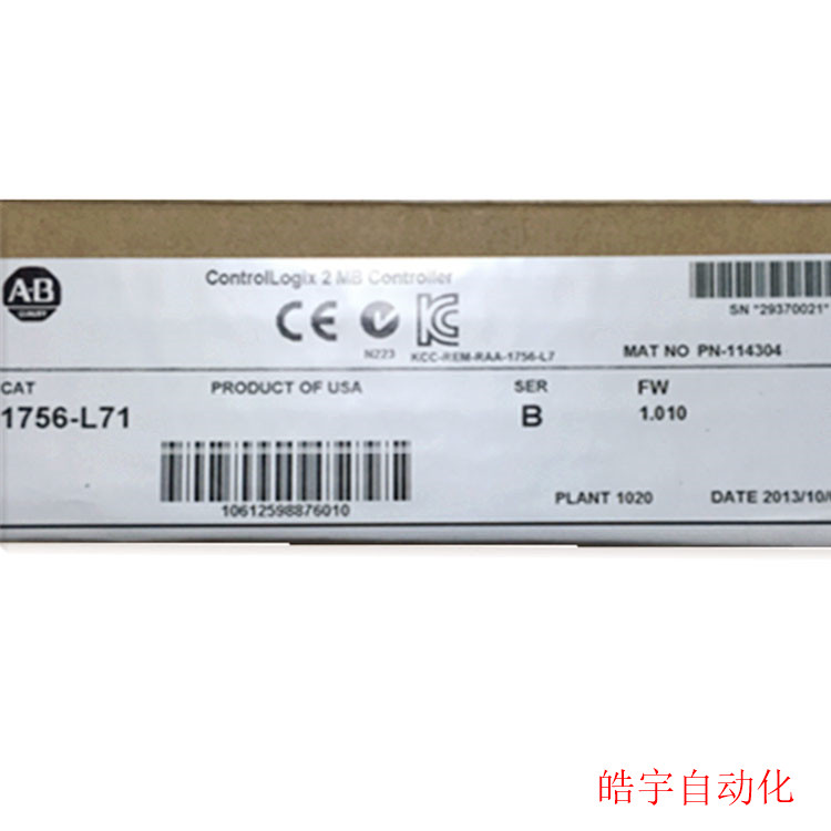 议价1756-L71 Rockwell  ControlLogix PLC 1756L71
