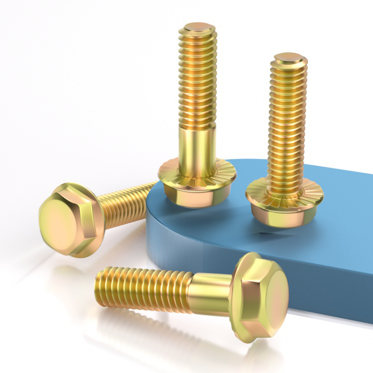 级高强度外六角法兰面螺