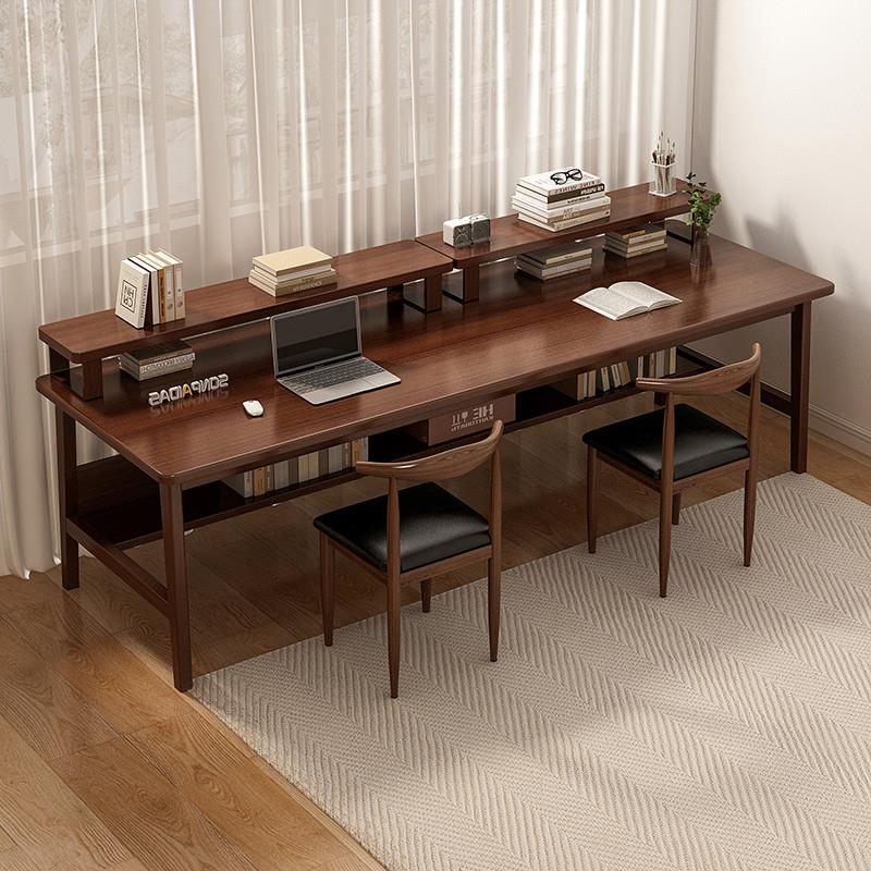 长条桌子双人办公台式电