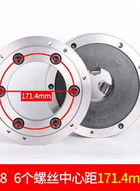 新款正宗K11A2型短锥直装式三爪自定心卡盘250A28A26江浙沪皖现货