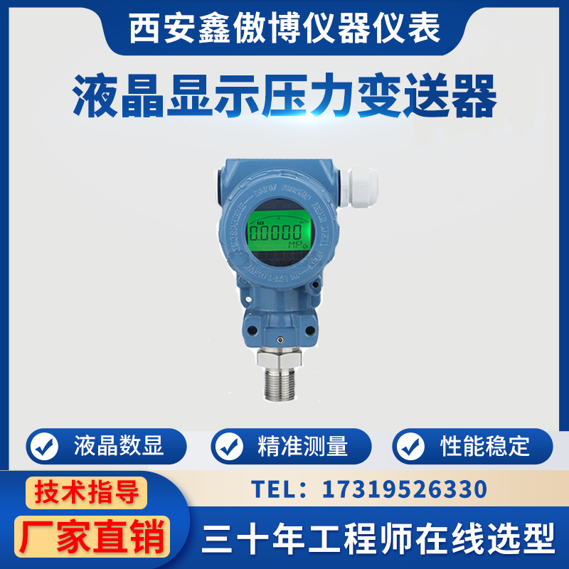 智能防爆型压力变送器液