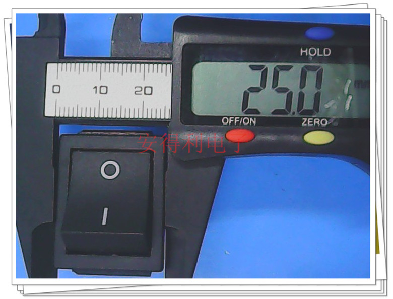 船型开关单回位脚复四黑