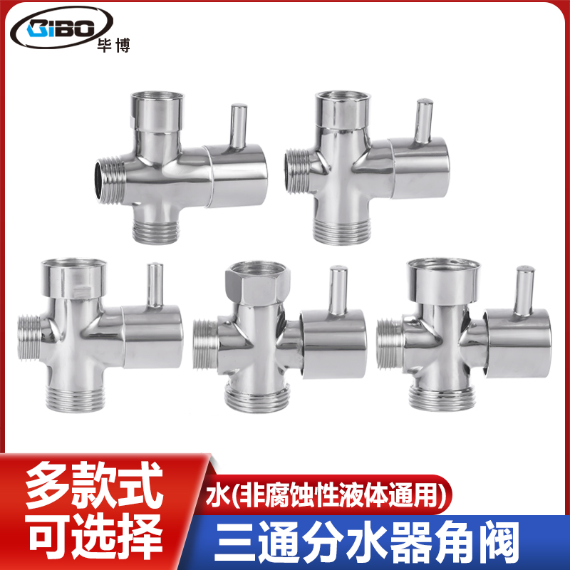 快开分水器一进二出三通