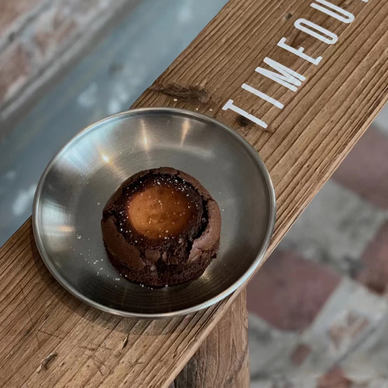 韩式不锈钢圆盘咖啡厅托