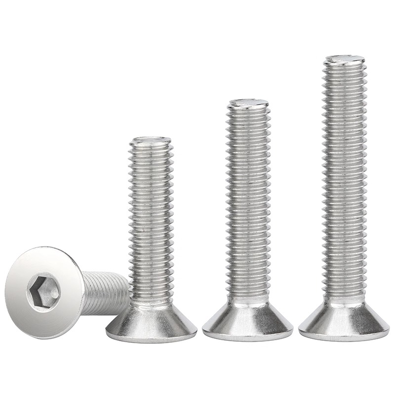 不锈钢英制沉头螺钉美标