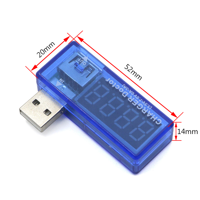 USB充电电流/电压测试仪 检测器 USB电压表 电流表 可检测USB设备