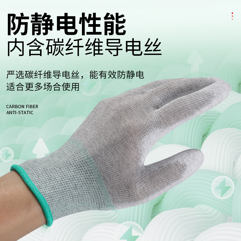 手套劳保耐磨工作涂掌防