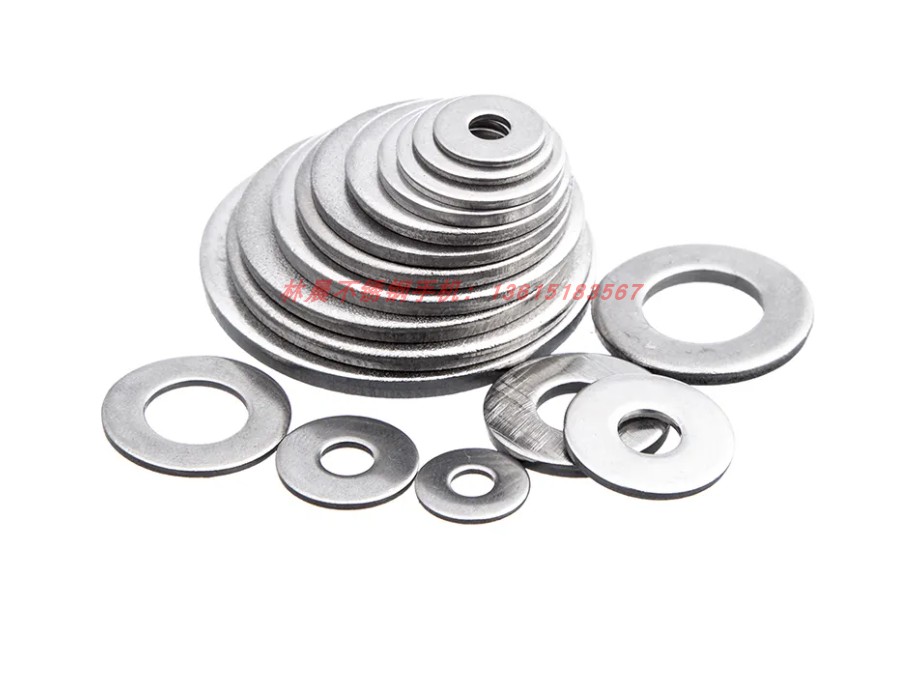201不锈钢大平垫圈螺丝垫子加大加宽厚垫片大边平垫片GB96 M3-M20