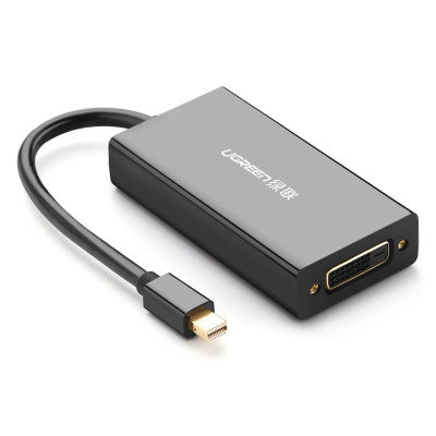 绿联（UGREEN）20418 Mini DP转HDMI VGA DVI三合一转换器 迷你Di