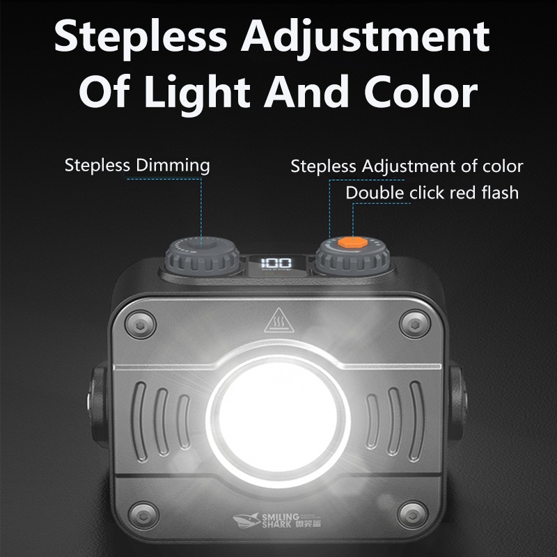 outdoor lighting camping lamp rotating stepless dimming