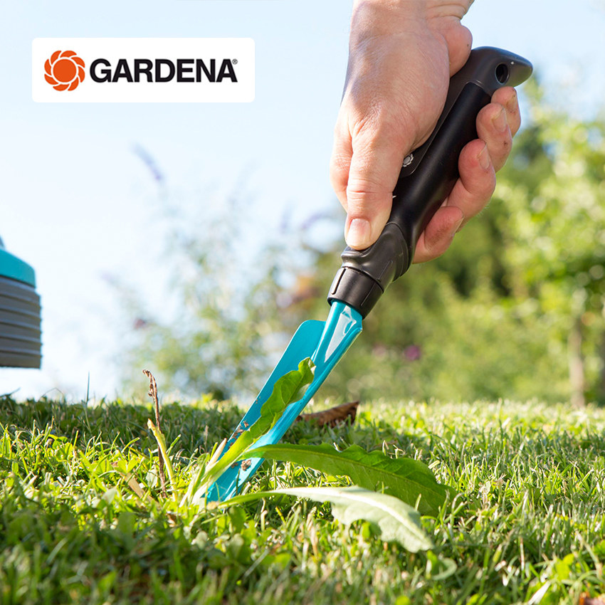 德国进口嘉丁拿加长窄型栽花除草种植铲园艺工具家用种花种菜铲子