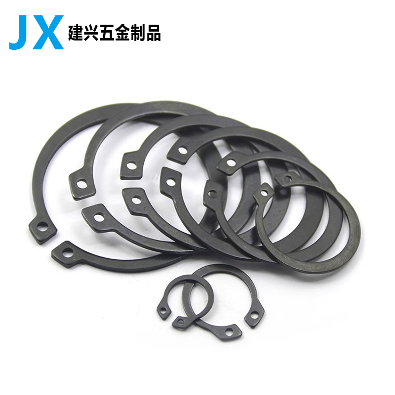 轴用弹性挡圈外卡承簧型