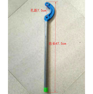 摇井泵手压泵压把手柄空心铁棒压杆摇水器配件