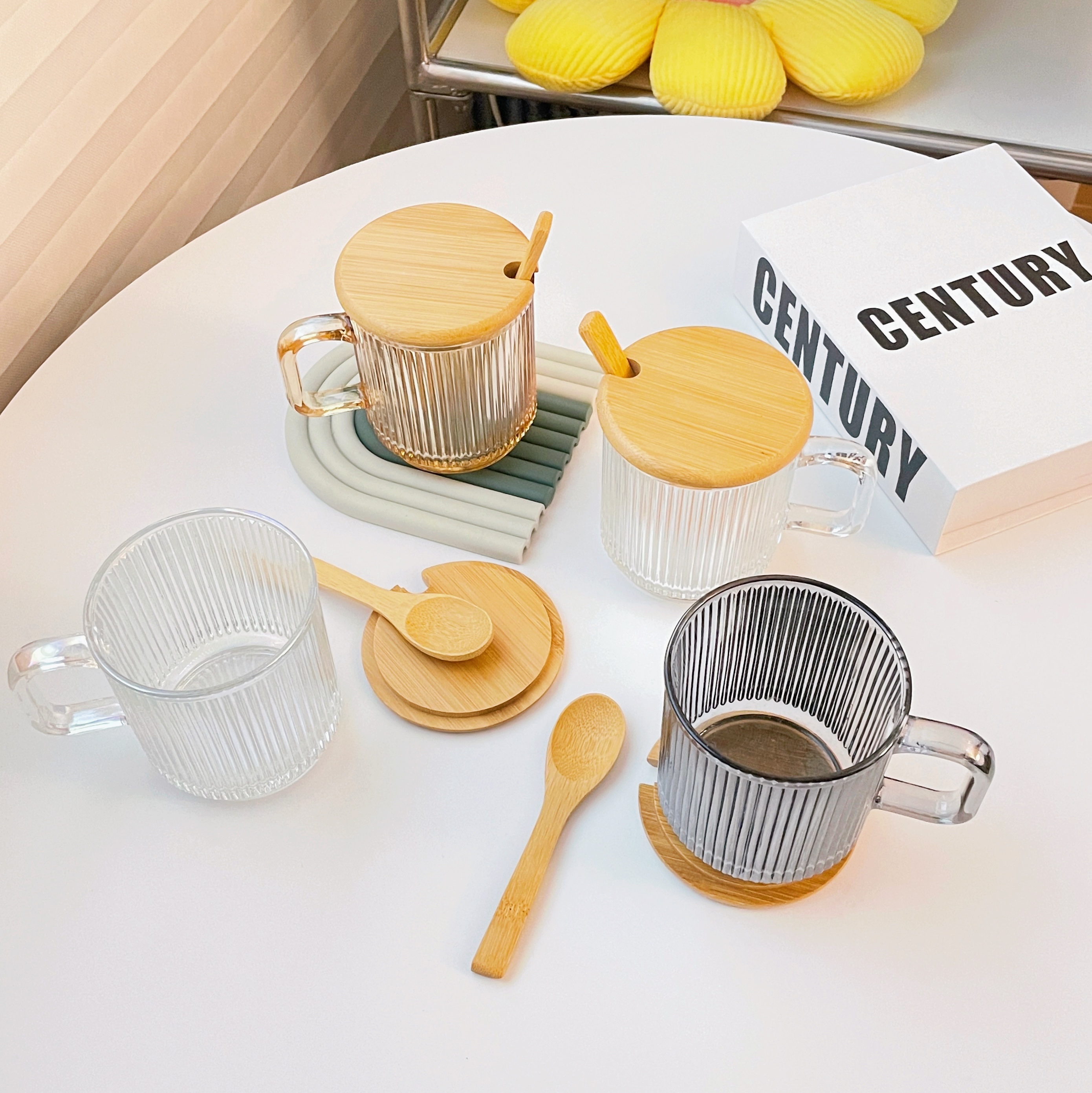 小众复古风冰美式咖啡杯