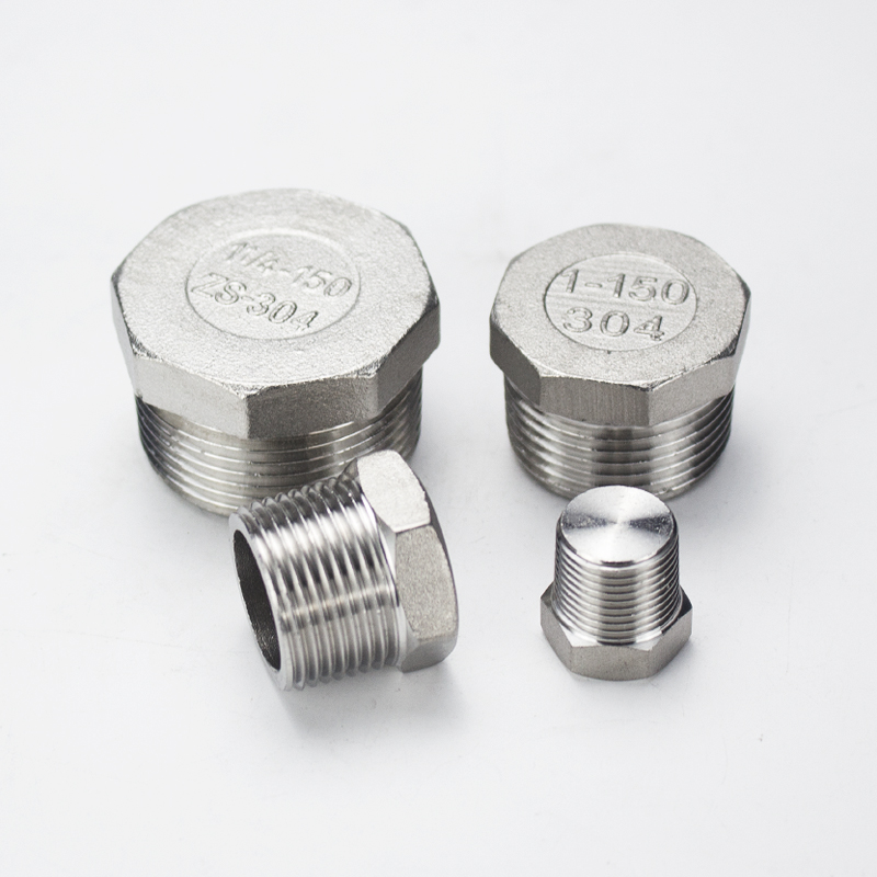 美标不锈钢外六角堵头丝