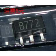 贴片 2SD772 D772 三极管 SOT-89封装 全新 图腾三极管贴片