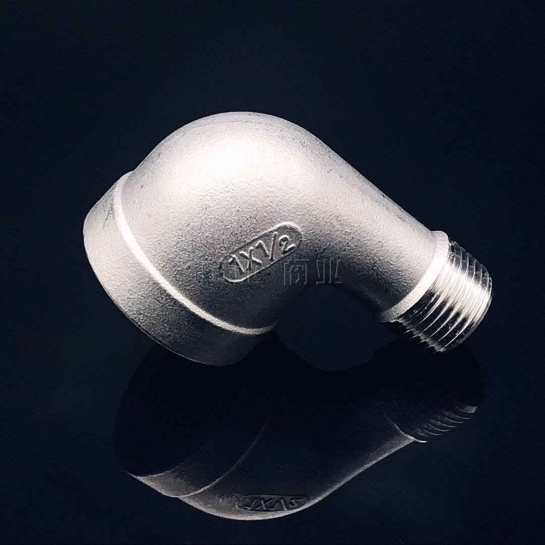 不锈钢变径内外丝弯头异