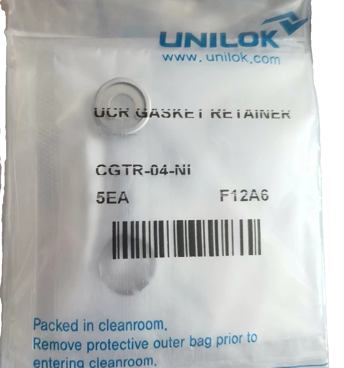 韩国UNILO带爪VCR镍垫片1/4-1/2-3/4-1CGTR-04-Ni CGTR-08-Ni