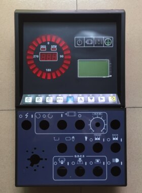 金丰冲床操作面板360角度显示器PLC主机控制面板胶壳3120控制系统