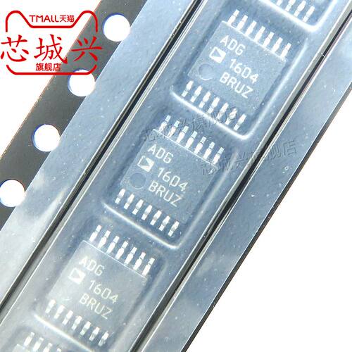原装正品 ADG1604BRUZ-REEL7 四通道模拟复用器开关 TSSOP-14封装