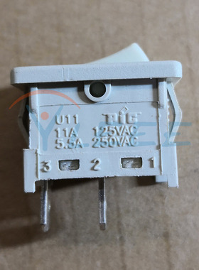全新原装电源开关PIC船形开关U11 PIC 11A 125VAC 5.5A 250VAC