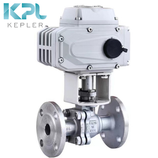 开普勒KPL KPQ941F-16P 电动法兰球阀 304不锈钢阀体耐高温耐腐蚀