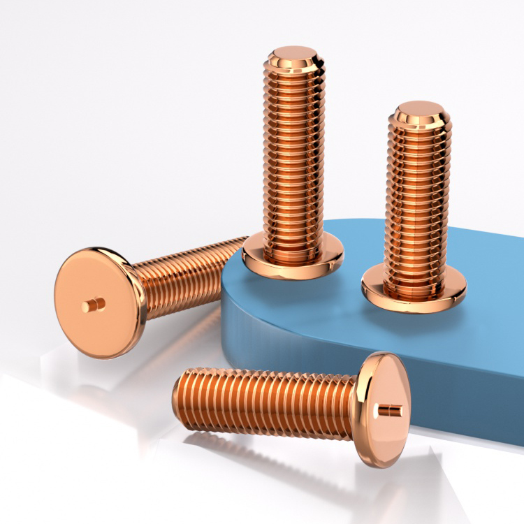 17-焊接螺丝/点焊螺丝/植焊钉/焊接螺柱/点焊柱镀铜M3M4M5M6M8
