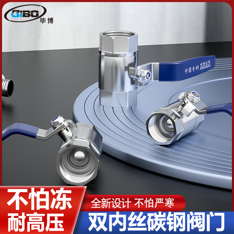 分寸碳钢阀门接自来水管