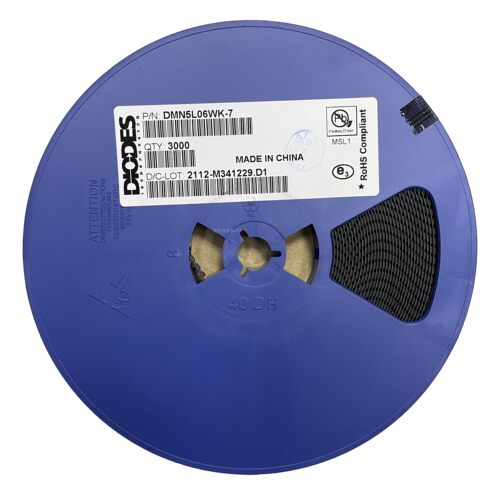 DMN5L06WK-7 场效应管 SOT-323 丝印DAB N沟道 50V 300mA MOS管