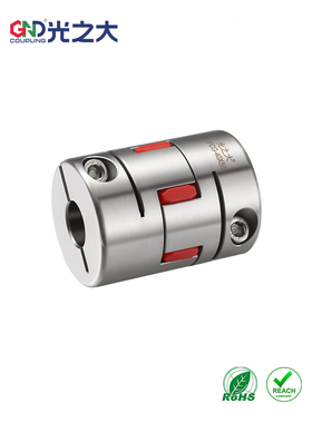 GFCG不锈钢梅花星型联轴器CPJC大扭矩电机丝杆连轴器爪型光之大