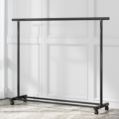 挂衣服的杆子晾架一根落