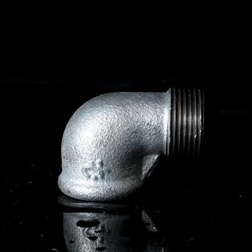 镀锌铁内外弯头90度内外丝螺纹弯头铸铁管件接头46分1寸DN20DN25 - 封面