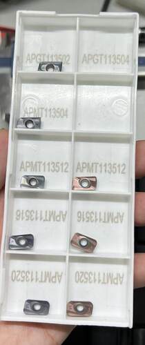 铣刀粒 刀片APMT113502/113504/113512/113516/113520/113530