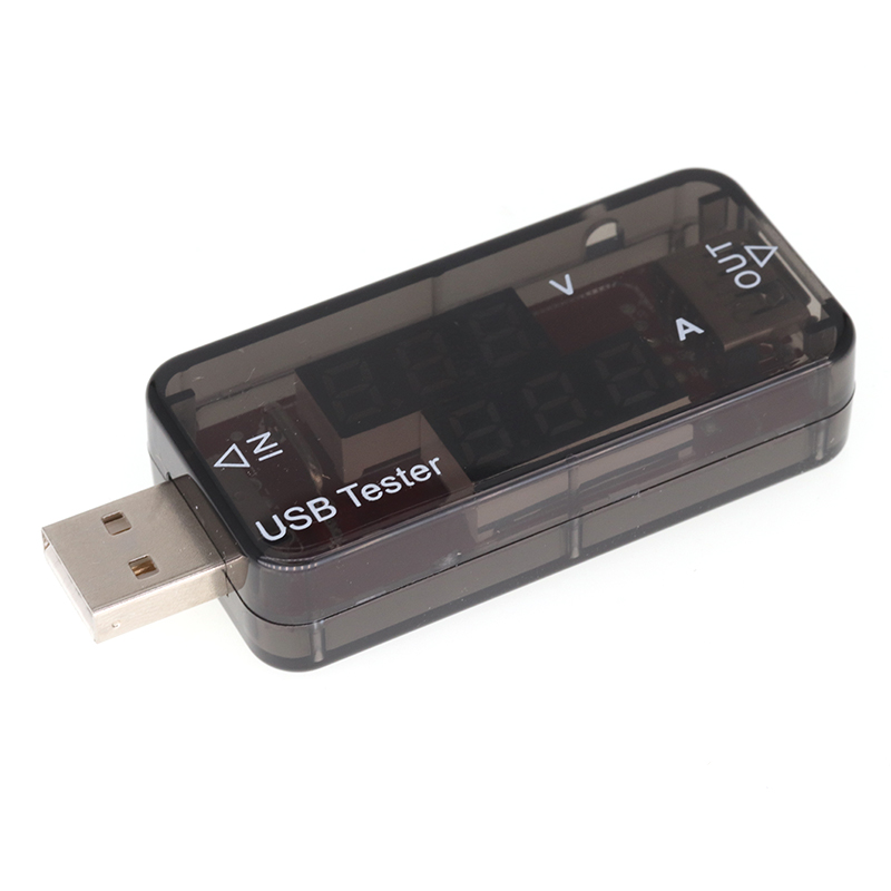 USB电流电压测试仪 3位高精度直流电子手机充电器检测仪数显表*