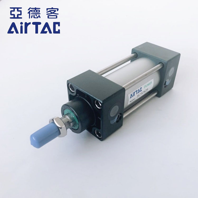 亚德客标准气缸大推力SC32SC40/SC50/SC63X25X50X75X100X125X150S