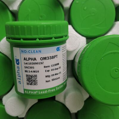 阿尔法无铅卤锡膏环保焊