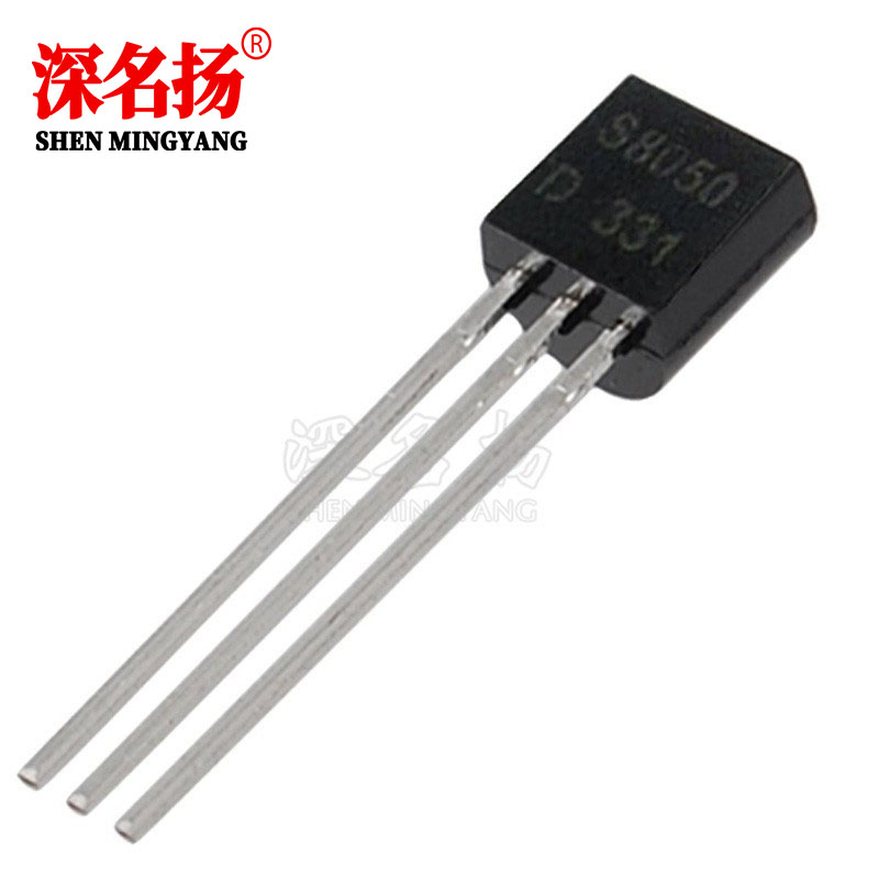 直插三极管NPN SS8050 双S大电流1.5A TO-92封装 NPN管