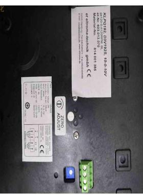 【工控数码】现货KLPQ192 120-0-120RPM 10-0-10V 议价议价
