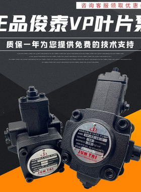 俊泰JUNTAI液压油泵VP-SF-20-D VP-SF-30 15 40 VP20变量叶片泵12